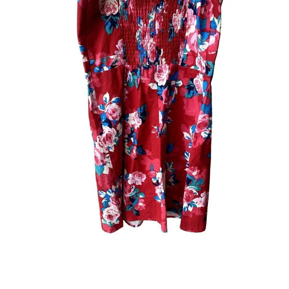 Jessica Simpson‎ Corset Floral Mini Dress Sz L Wedding Guest Date Night Concert